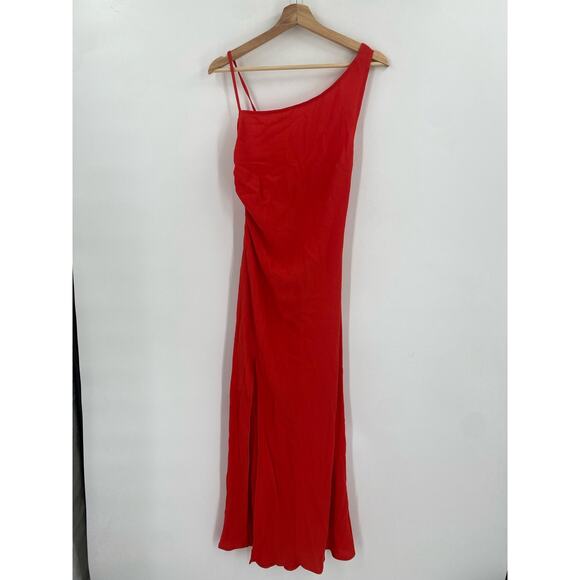 Reformation 8 Amani maxi dress Hot Day red - Picture 5 of 7